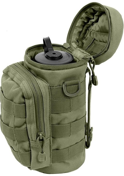 Dijital Jungle Stra Stili Doğa Sporları Su Şişesi Çantası Kamuflaj Molle Sistemi Su Şişesi Tutacağı Askeri Avcılık Taktik Su Isıtıcısı Tutacağı Kılıf (Yurt Dışından)