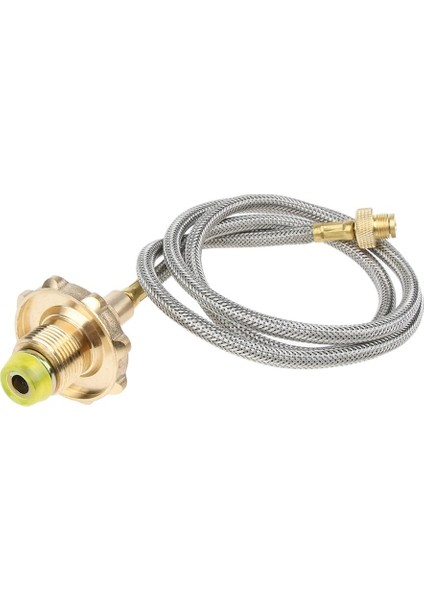 106CM Tarzı Kamp Sobası Yüksek Basınçlı Propan Hortumu ve Düz Gaz Tankı Için Adaptör Açık Kamp Pişirme Tove Aksesuarları (Yurt Dışından) modelleri