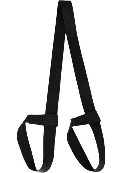 Siyah Stil Yüksek Li Yoga Mat Askı Kemer Ayarlanabilir Spor Sling Omuz Taşıma Kemeri Egzersiz Streç Fitness Elastik Yoga Kemeri (Yurt Dışından)