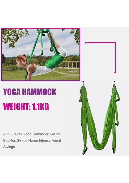 Lacivert Tarzı Sıcak Satış Yoga Hamak Anti Yerçekimi Ultralight Paraşüt Naylon Hava Yoga Salıncak Hamak Kaçırılmaz Fitness Ekipmanları Ev Spor Salonu (Yurt Dışından) fırsatları