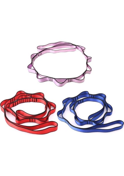 Mor Tarzı Tırmanma Naylon Papatya Zinciri Halat Döngülerle Yoga Hamak Asılı Kayış Bandlet A0KA (Yurt Dışından)