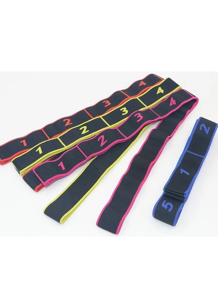 Kırmızı Stil Yoga Çekme Kayışı Kemer Polyester Lateks Elastik Latin Dansı Germe Bandı Döngü Yoga Pilates Gym Fitness Egzersiz Direnç Bantları (Yurt Dışından) indirimleri