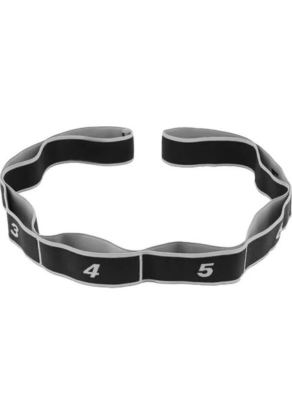 Gri 90X4CM Stili Yeni Yoga Askı 90*4cm Streç Askı Pilates Kemeri Bel Kolları Bacak Yoga Egzersiz Direnç Bantları (Yurt Dışından)