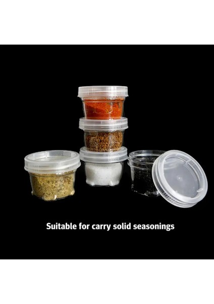 Tarzı Ayarla 5 Adet Şeffaf Baharat Kutusu Taşınabilir Baharat Kavanozları Set Baharat Tencere Saklama Kabı ile Kamp Baharat Saklama Kutusu (Yurt Dışından) modelleri