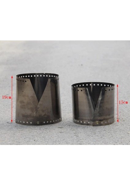 10 Tabak Stili Ultralight Titanyum Kamp Sobası Rüzgar Kalkanı 15CMCM Açık Gaz Sobası Rüzgar Geçirmez Plaka Ön Cam Kamp Sobası Rüzgar Ekranı (Yurt Dışından) fırsatları