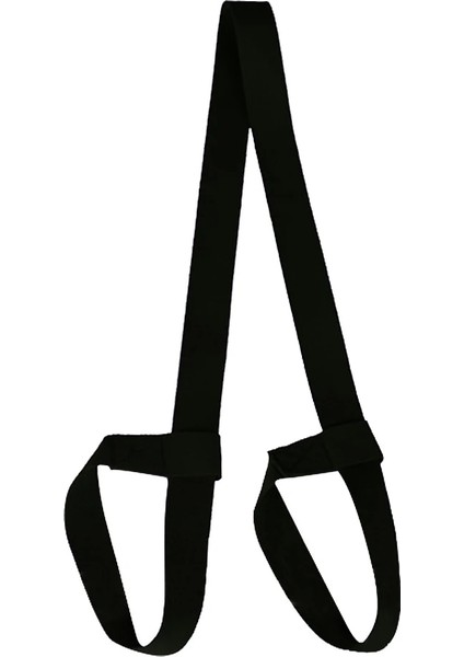 Siyah Stil Yoga Kemeri Mat Askı Askı Kemer Ayarlanabilir Spor Sling Omuz Taşıma Askısı Kemer Egzersiz Streç Elastik Yoga Kemeri Fitness (Yurt Dışından)