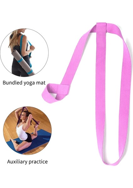 Siyah Stil Yoga Kemeri Mat Askı Askı Kemer Ayarlanabilir Spor Sling Omuz Taşıma Askısı Kemer Egzersiz Streç Elastik Yoga Kemeri Fitness (Yurt Dışından) indirimleri