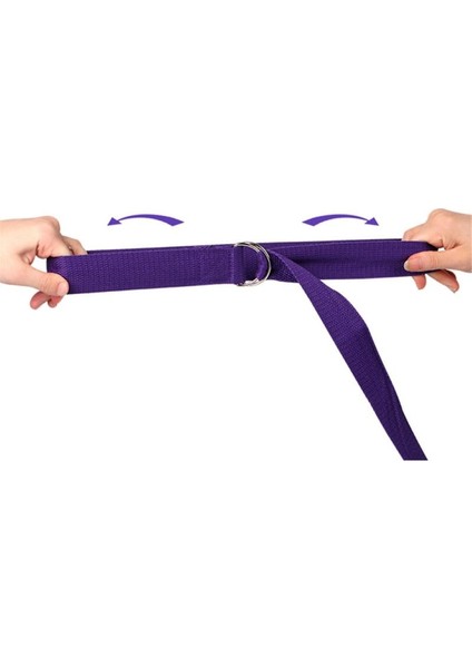 Sarı Stil Yoga Esneklik Germe Bacak Sedye Kayışı Bale Tezahürat Dans Jimnastik Eğitmeni Yoga Esneklik Bacak Germe Kemeri (Yurt Dışından) fırsatları