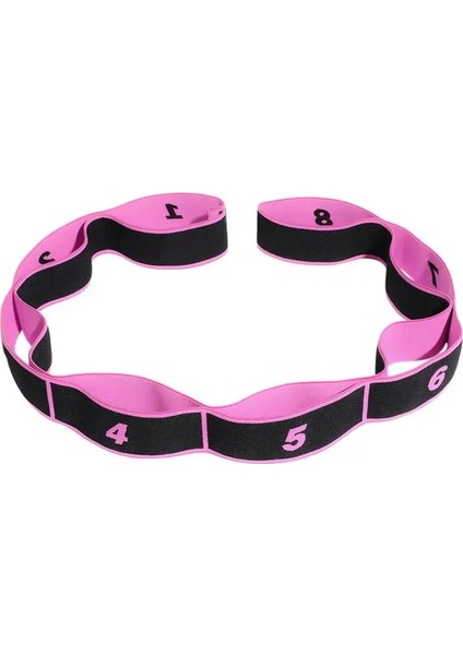 Yeşil Stil 5 Adet Yoga Kemerleri Polyester Lateks Elastik Dans Pilate Germe Döngü Bandı Kadın Vücut Geliştirme Fitness Egzersiz Direnç Bantları (Yurt Dışından)