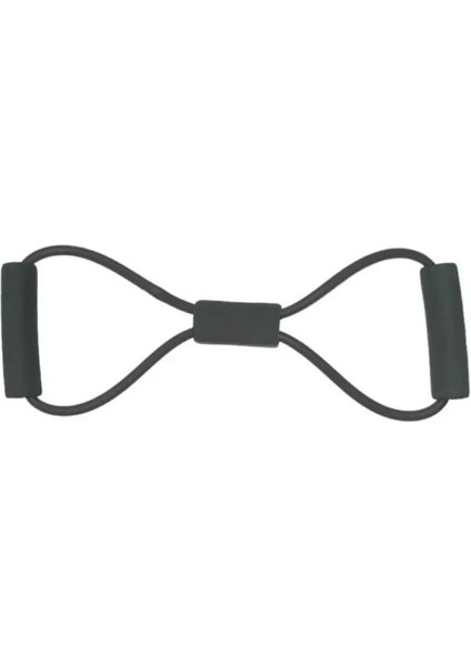 Siyah Stil Direnç Bantları Yoga Ralli Kayışı Streç Bant Halat Lateks Kauçuk Kol Direnci Fitness Egzersizi Pilates Elastik Halat Yoga Spor Salonu (Yurt Dışından)