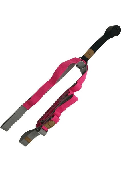 Gül Kırmızı Tarzı Kapı Esnekliği Germe Bacak Yoga Fitness Spor Eğitmeni Ayarlanabilir Bacak Sedye Kayışı Dans Jimnastik Kemer Bantları XA10L (Yurt Dışından)