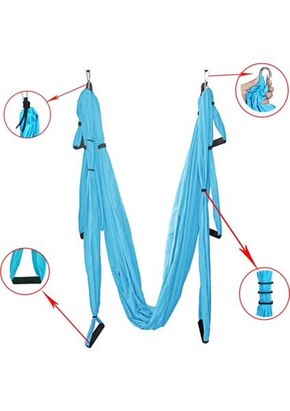 Yeşil Stil Home Yoga Hamak Anti Yerçekimi Pilates Aksesuarları Kayış Hamacas Pilate Naylon Kapalı Hava Yoga Salıncakları Fitness Hamak (Yurt Dışından) modelleri