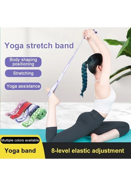P Stili Elastik Direnç Yoga Şerit ve Germe Kemer Bandı Kaymaz Bacak Streç Kadınlar Için Fitness Band Spor Salonu Eğitim Aksesuarları (Yurt Dışından) modelleri