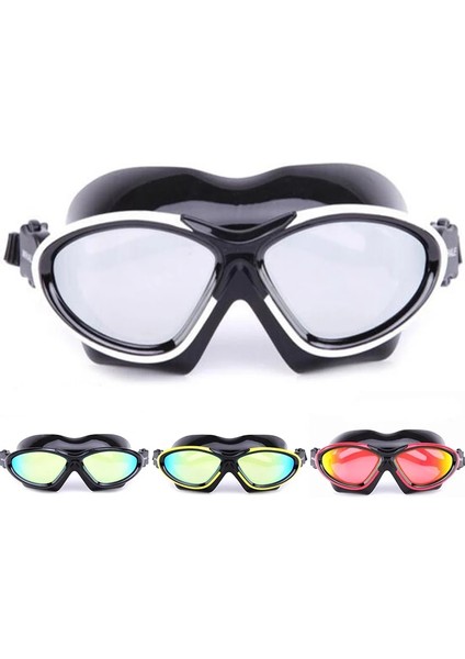 Beyaz Stil Balına Profesyonel Buğu Önleyici Uv Lens Yüzme Gözlüğü Ayna Kaplama Su Geçirmez Gözlük Erkekler Kadınlar Için Glasseool (Yurt Dışından) fiyatları
