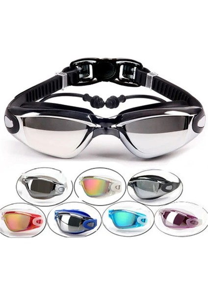 Yellow Cap Style Optik Yüzme Gözlükleri Erkek Kadın Miyopi Havuzu Kulak Tıkacı Profesyonel Su Geçirmez Yüzmek Gözlük Reçete Yetişkin Dalış Gözlükleri (Yurt Dışından) fiyatları