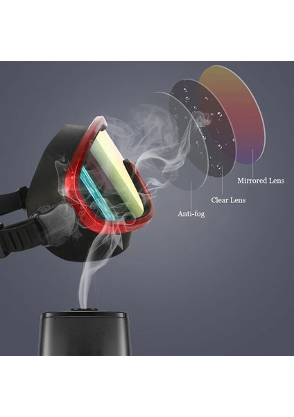 CF006-SIYAH Stil Uv Koruması Su Geçirmez Moda Rahat Silikon Büyük Çerçeve Polarize Yüzme Gözlükleri Buğu Önleyici Yüzme Gözlüğü Yetişkin Erkek Kadın (Yurt Dışından) modelleri