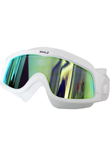 Mm-Gümüş Tarzı Büyük Çerçeve Mirroredclear Lens Rahat Silikon Yüzme Gözlükleri Su Geçirmez Buğu Önleyici Lens Erkekler Kadınlar Yüzme Gözlükleri Yüzme Gözlükleri (Yurt Dışından) fiyatları
