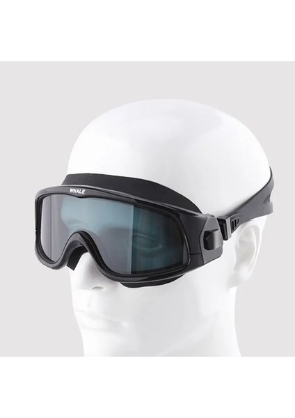 Mm-Gümüş Tarzı Büyük Çerçeve Mirroredclear Lens Rahat Silikon Yüzme Gözlükleri Su Geçirmez Buğu Önleyici Lens Erkekler Kadınlar Yüzme Gözlükleri Yüzme Gözlükleri (Yurt Dışından) fırsatları