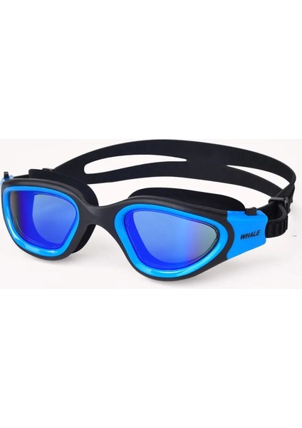 Mavi Stil Profesyonel Yetişkin Buğu Önleyici Uv Koruma Lens Erkek Kadın Yüzme Gözlükleri Su Geçirmez Ayarlanabilir Silikon Yüzmek Glasseool (Yurt Dışından)