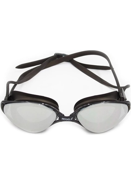 Gümüş Tarzı Balina Erkekler Kadınlar Profesyonel Yetişkinler Su Geçirmez Buğu Önleyici Lens Yüzme Gözlüğü Kırma Uv Silikon Yüzme Gözlükleri Havuzda Gözlük (Yurt Dışından)