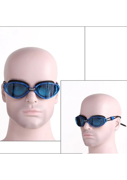 Gümüş Tarzı Balina Erkekler Kadınlar Profesyonel Yetişkinler Su Geçirmez Buğu Önleyici Lens Yüzme Gözlüğü Kırma Uv Silikon Yüzme Gözlükleri Havuzda Gözlük (Yurt Dışından) indirimleri