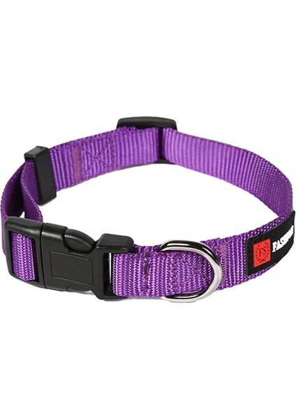 Mor Tarzı S Beden Naylon Pet Yaka Saf Renk Kişiselleştirilmiş Ayarlanabilir Köpek Tasmaları Köpek Tuval Kedi Kravat Için Tasma Rahat Dayanıklı Pet Ürün (Yurt Dışından)