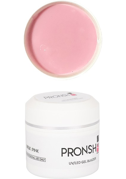 Builder Jel Milk Pink Protez Tırnak Jeli 50 ml