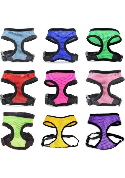 Kırmızı Stil Xs Beden Yaz Nefes Örgü Yelek Koşum Pet Köpek Için Hiçbir Çekme Rahat Koruyucu Köpek Malzemeleri Ayarlanabilir Yaka Köpek Aksesuarları (Yurt Dışından) modelleri