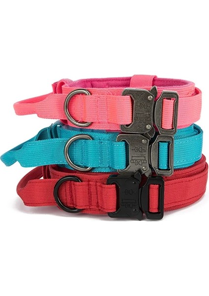 Ordu Renk Stili Xl Beden Taktik Köpek Yaka Tasma Seti Ayarlanabilir Askeri Pet Yaka Perro Tasma Orta Büyük Köpek Alman Çoban Eğitim Aksesuarları (Yurt Dışından) fırsatları