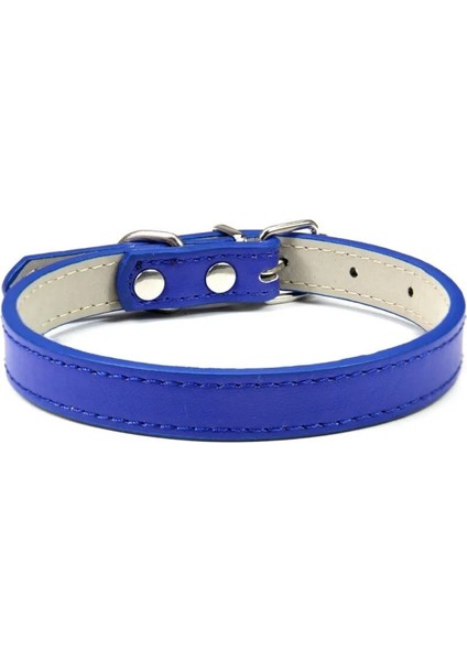 Lacivert Tarzı Xxxs Yeni Pu Ayarlanabilir Renkli Pet Köpek Tasmaları Yavru Kedi Yaka Chihuahua Küçük Köpek Accesorios Köpek Tasma Malzemeleri Köpek Koşum (Yurt Dışından)