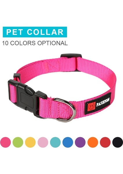Kırmızı Stil S Beden Naylon Pet Yaka Saf Renk Kişiselleştirilmiş Ayarlanabilir Köpek Tasmaları Köpek Tuval Kedi Kravat Için Tasma Rahat Dayanıklı Pet Ürün (Yurt Dışından) fiyatları