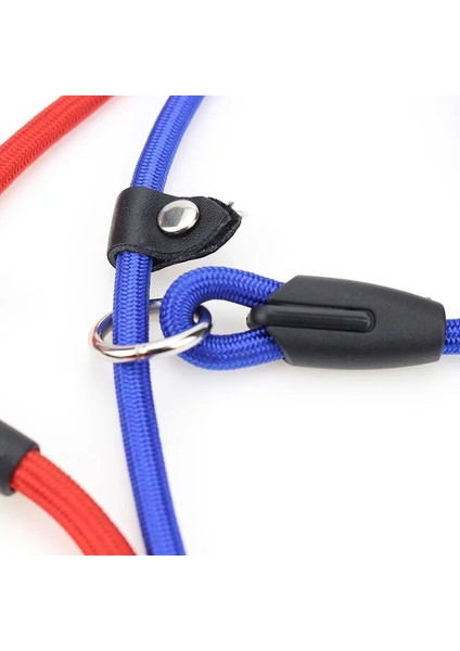Mavi Stil Çap 0,8 cm Yüksek Li Pet Köpek Tasma Halat Naylon Ayarlanabilir Eğitim Kurşun Pet Köpek Tasma Köpek Kayışı Halat Çekiş Köpek Koşum Yaka Kurşun (Yurt Dışından)