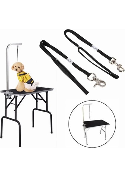 Siyah Stil 1 Adet Ayarlanabilir Köpek Kedi Bakım Masa Kol Banyo Kısıtlama Halat Koşum Ilmek Döngü Köpek Aksesuarları Correa Perro Harnaen (Yurt Dışından) indirimleri