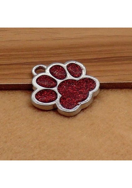 Kırmızı Stil 25X27MM Cthold Lot Sevimli Oyulmuş Kımlık Köpek Künyesi Pençe Diy Alaşım Köpek Kimliği Etiketleri Köpek Kedi Kişiselleştirilmiş Yansıtıcı Tasmalar Pet Eve Geri (Yurt Dışından)