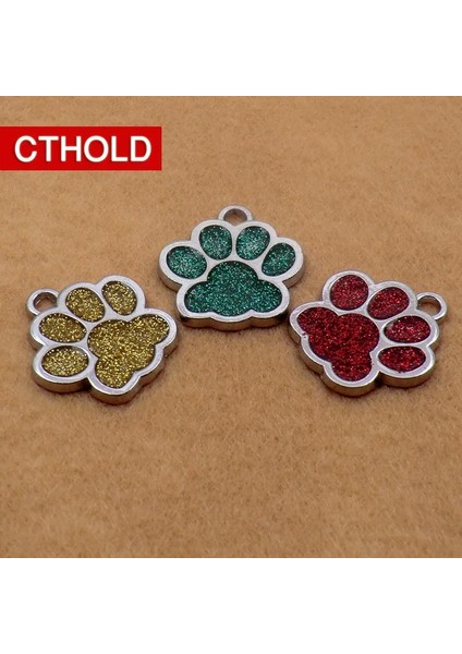Kırmızı Stil 25X27MM Cthold Lot Sevimli Oyulmuş Kımlık Köpek Künyesi Pençe Diy Alaşım Köpek Kimliği Etiketleri Köpek Kedi Kişiselleştirilmiş Yansıtıcı Tasmalar Pet Eve Geri (Yurt Dışından) indirimleri