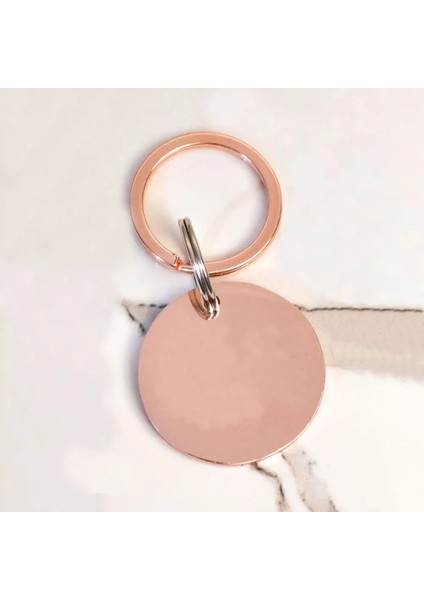 Malzeme 2 Tarzı Orta 29 mm Kişiselleştirilmiş Kediler Köpekler Kimlik Etiketleri Çiçek Çelengi Küçük ve Büyük Sayılar Için Özel Adres Pet Yaka Aksesuarları Basit Tasarım (Yurt Dışından)