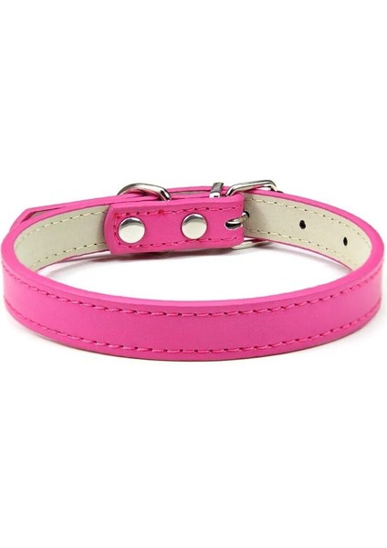 Gül Kırmızı Stili Xl Beden Yeni Pu Ayarlanabilir Renkli Pet Köpek Tasmaları Yavru Kedi Yaka Chihuahua Küçük Köpek Accesorios Köpek Tasma Malzemeleri Köpek Koşum (Yurt Dışından)