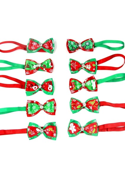 No.2 Tarzı 1 Parça Noel Tatili Pet Kedi Köpek Yaka Papyon Ayarlanabilir Noel Boyun Askısı Kedi Köpekler Bakım Aksesuarları Pet Dekor Ürün Malzemeleri (Yurt Dışından) fırsatları