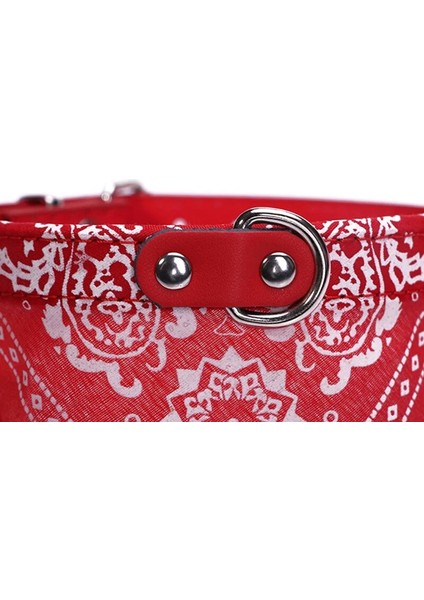 Mavi Stil M Beden Yakalar, Koşumlar ve Ilanlar Köpek Bandana Yaka Ayarlanabilir Kedi Pet Atkısı Pu Yaka Baskılı Üçgen Eşarp ile Sıcak (Yurt Dışından) modelleri