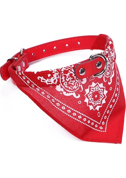 Mavi Stil M Beden Yakalar, Koşumlar ve Ilanlar Köpek Bandana Yaka Ayarlanabilir Kedi Pet Atkısı Pu Yaka Baskılı Üçgen Eşarp ile Sıcak (Yurt Dışından) fırsatları