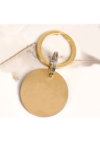 Malzeme 3 Tarzı Küçük 24 mm Kişiselleştirilmiş Kediler Köpekler Kimlik Etiketleri Çiçek Çelengi Küçük ve Büyük Sayılar Için Özel Adres Pet Yaka Aksesuarları Basit Tasarım (Yurt Dışından)
