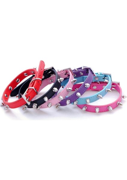 Siyah Stil Xs Beden Anti Isırma Pu Köpek Kedi Yaka Ayarlanabilir Elektrolizle Çivili Yumuşak Rahat Pet Yaka Küçük Köpekler Yürüyüş Koşu Kediler Zincirleri Için (Yurt Dışından) indirimleri