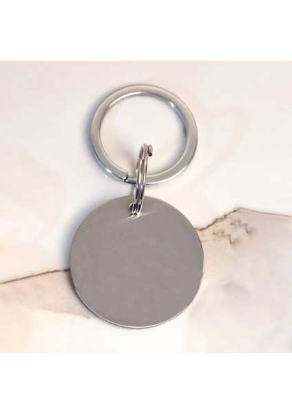 Malzeme 1 Tarzı Küçük 24 mm Kişiselleştirilmiş Kediler Köpekler Kimlik Etiketleri Çiçek Çelengi Küçük ve Büyük Sayılar Için Özel Adres Pet Yaka Aksesuarları Basit Tasarım (Yurt Dışından)
