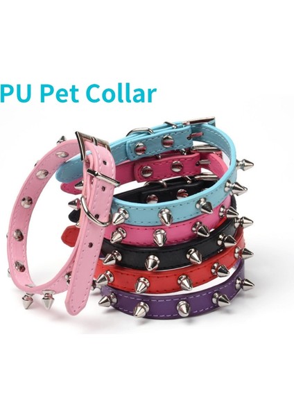 Kırmızı Stil L Beden Anti Isırma Pu Köpek Kedi Yaka Ayarlanabilir Elektrolizle Çivili Yumuşak Rahat Pet Yaka Küçük Köpekler Yürüyüş Koşu Kediler Zincirleri Için (Yurt Dışından) fiyatları