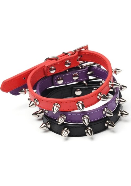 Kırmızı Stil L Beden Anti Isırma Pu Köpek Kedi Yaka Ayarlanabilir Elektrolizle Çivili Yumuşak Rahat Pet Yaka Küçük Köpekler Yürüyüş Koşu Kediler Zincirleri Için (Yurt Dışından) fırsatları