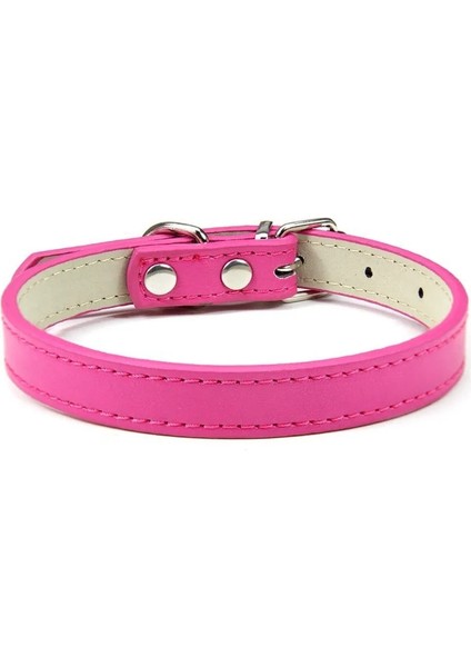 Gül Kırmızı Stili L Beden Yeni Pu Ayarlanabilir Renkli Pet Köpek Tasmaları Yavru Kedi Yaka Chihuahua Küçük Köpek Accesorios Köpek Tasma Malzemeleri Köpek Koşum (Yurt Dışından)