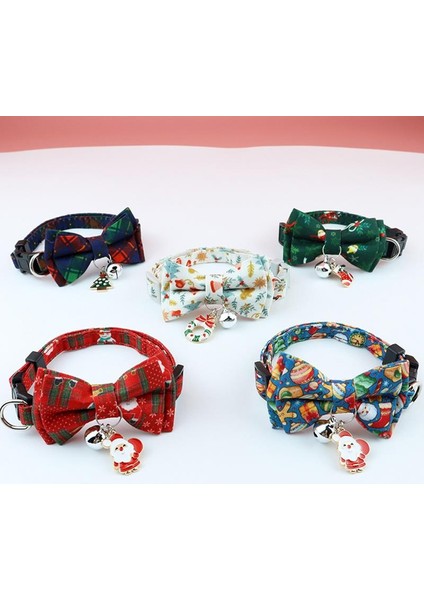 No.4 Tarzı Yeni Noel Kedi Köpek Tasması Tatil Kediler Köpek Papyon Ayarlanabilir Boyunluk Pet Dekorasyon Kedi Köpek Malzemeleri Pet Aksesuarları (Yurt Dışından) modelleri