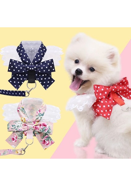 Pembe Tarzı L Beden Tatlı Köpek Koşum Güzel Dantel Kedi Tasma Yay Düğüm Göğüs Kemeri Köpek Tasması Pet Malzemeleri Köpek Aksesuarları Köpek Tasma Kırmızı Yay (Yurt Dışından) modelleri