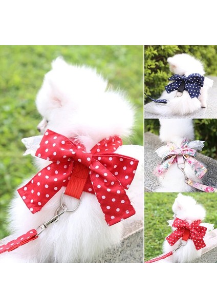 Pembe Tarzı L Beden Tatlı Köpek Koşum Güzel Dantel Kedi Tasma Yay Düğüm Göğüs Kemeri Köpek Tasması Pet Malzemeleri Köpek Aksesuarları Köpek Tasma Kırmızı Yay (Yurt Dışından) indirimleri