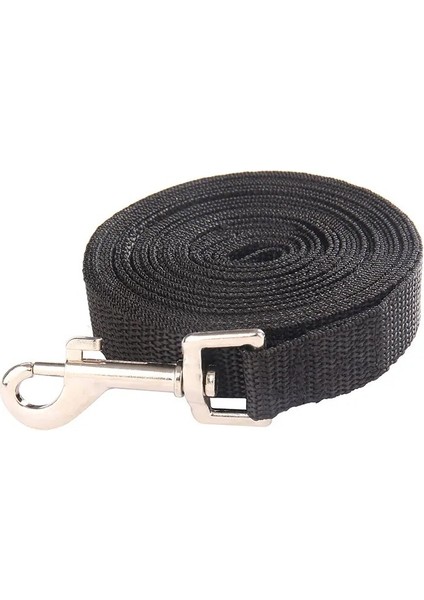 Siyah Stil 6 M x 2.0 cm Büyük Köpekler Için Katı Köpek Tasması Pet Köpek Yürüyüş Eğitimi Kurşun Halat Büyük Köpek Naylon Halat Uzun Tasmalar (Yurt Dışından)